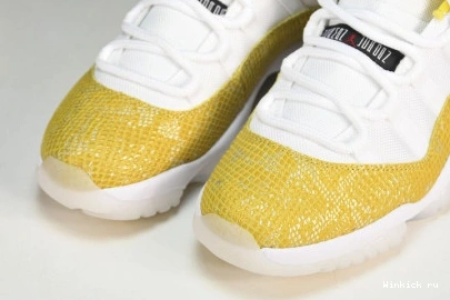 Low 11 Snakeskin” Air Jordan “Yellow 0803